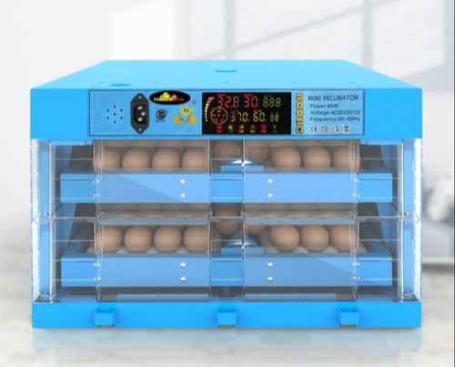 HatchPro 56 Eggs Rolling Type Tray Automatic Eggs Incubator Small Egg Hatching Machine
