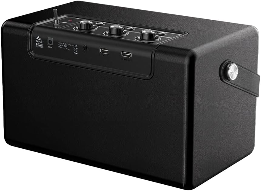 Ewoli Portable Retro Bluetooth Speaker With 50W Heavy Bass Speaker EVAUD-RB51A - Image 2