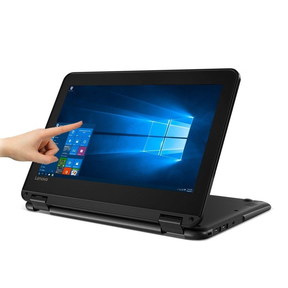 Lenovo 300e Celeron Touch Screen & 360 Ram 4Gb Hdd 128Gb SSD Cam Wifi 11,6 - Image 3