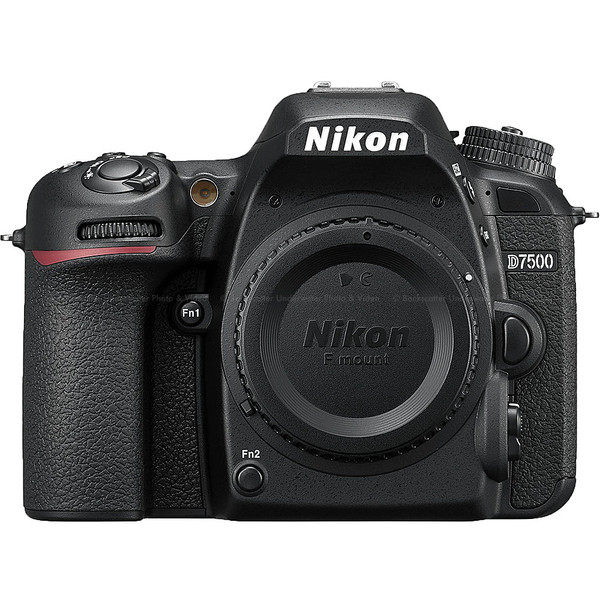 Nikon D7500 DX SLR Camera20.9 Megapixels Large 3.2" 922K dot, tilting LCD screen 51-point AF system 4K & 1080p HD video Built-in Wi-Fi and Bluetooth