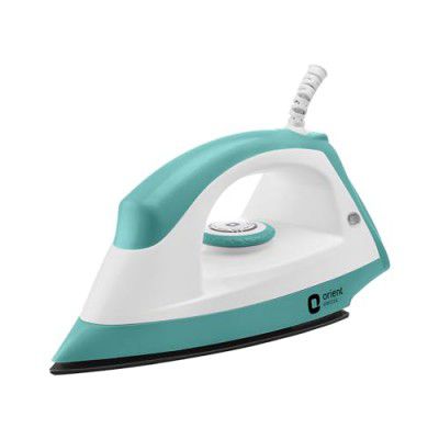 Orient Electric Fabrijoy DIFJ10BP 1000-Watt Dry Iron (White and Blue)