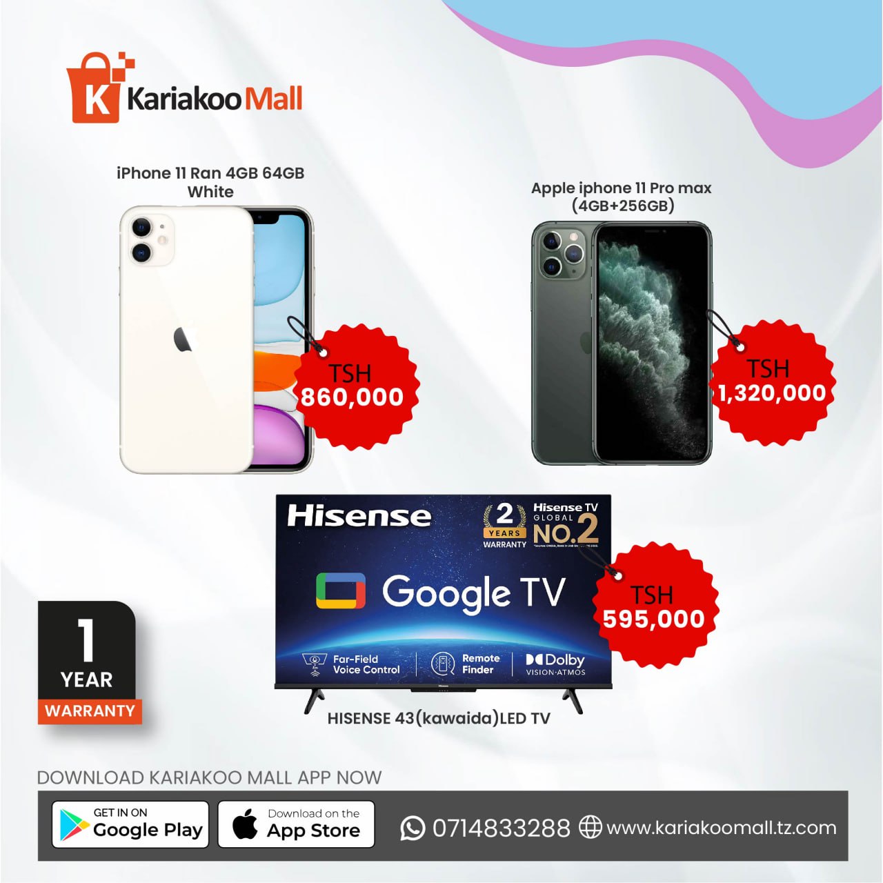 Hisense Full HD LED TV 43″