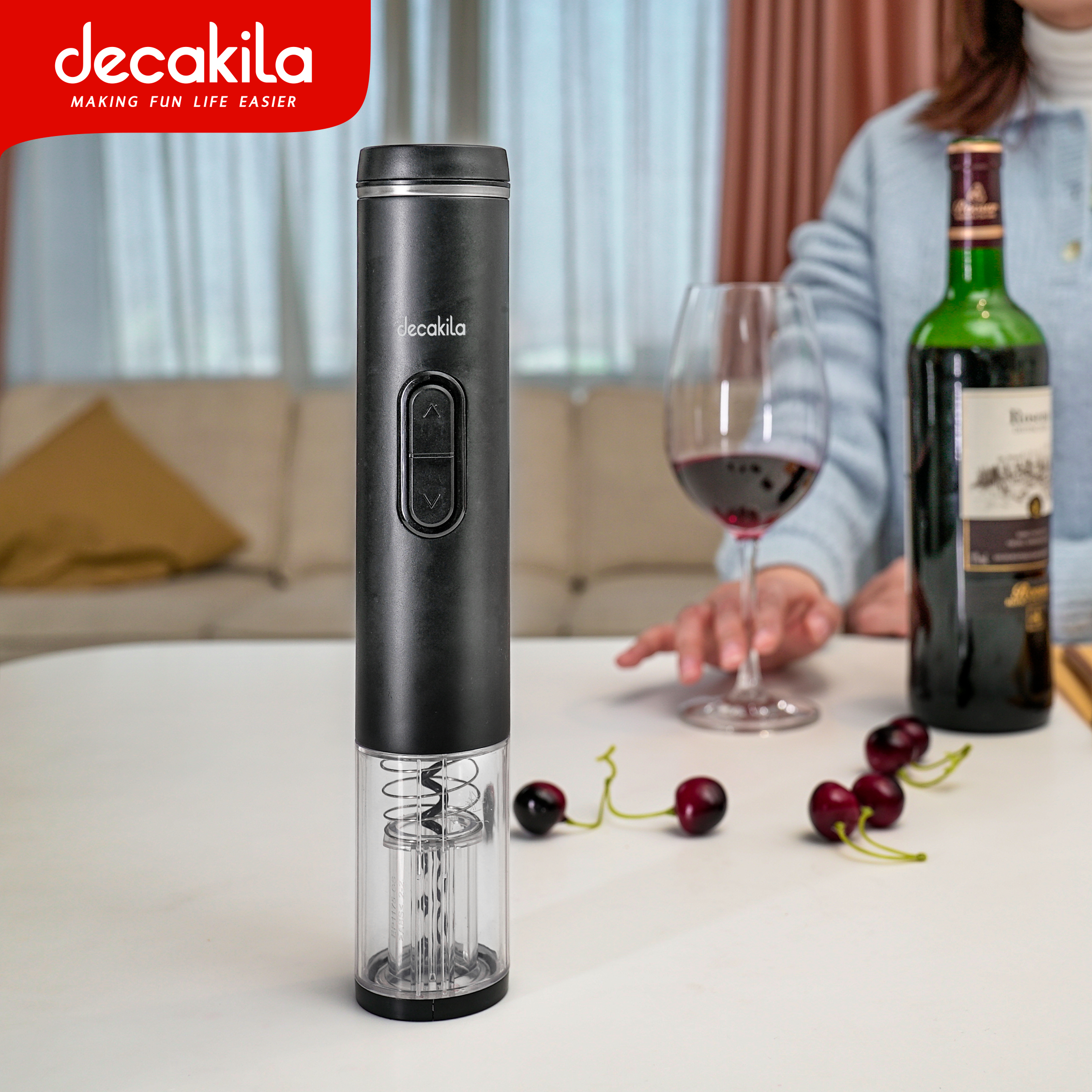 Decakila Electric Wine Opener - KMTT002W - Image 3