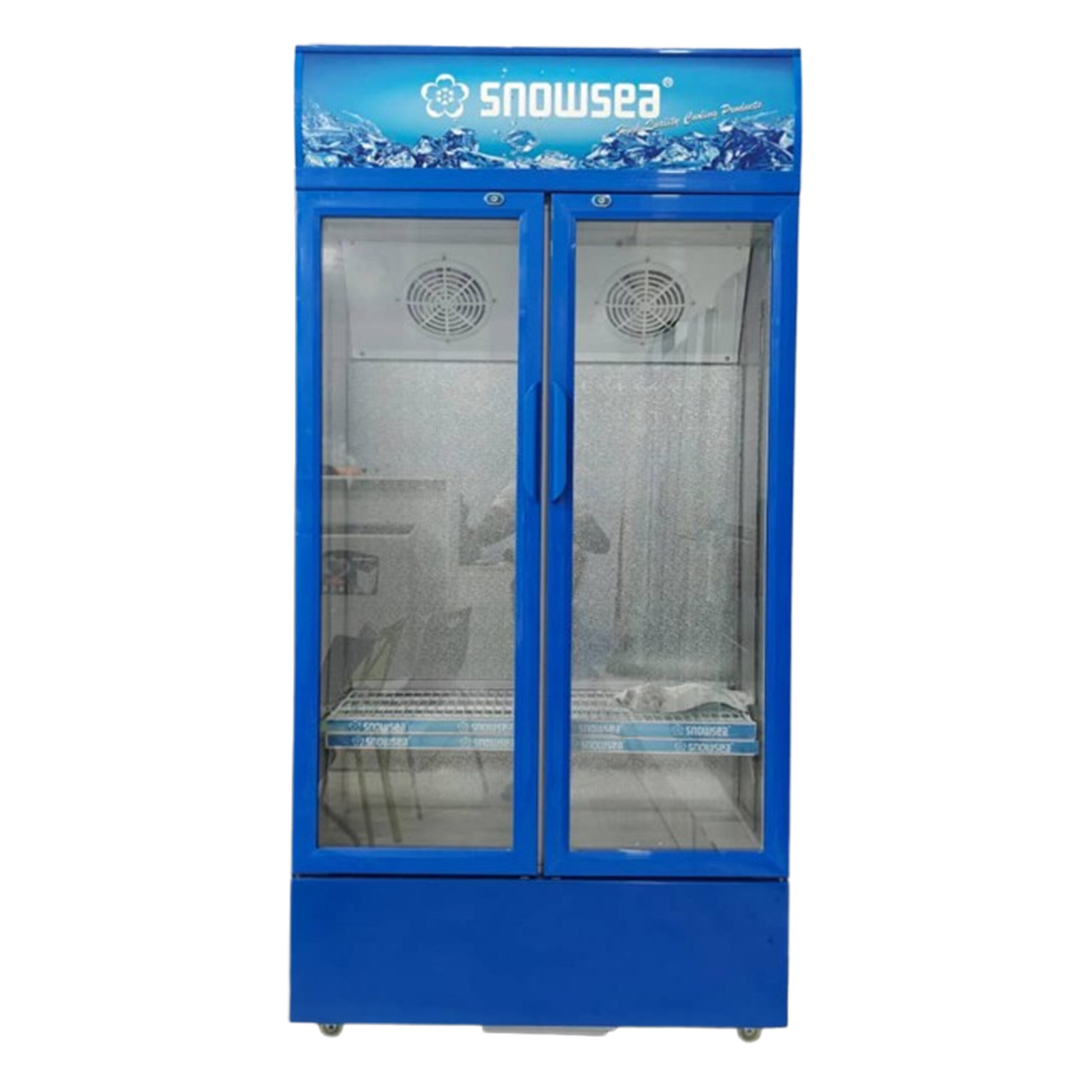 SNOWSEA SHOWCASE Double door 550L