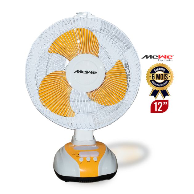 Mewe Rechargeable Fan - MW-RTF12