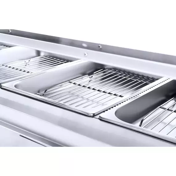 Commercial Food Warmer Counter Top Display 0.75KW HW-1P - Image 2